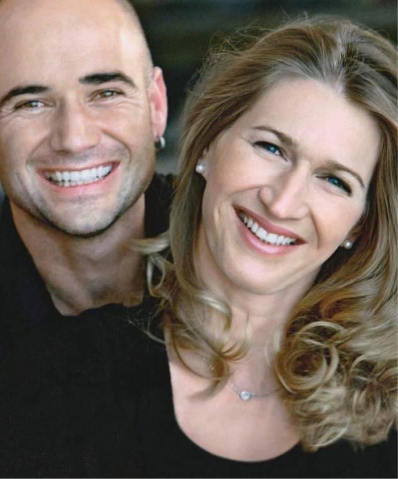 Andre Agassi and Steffi Agassi